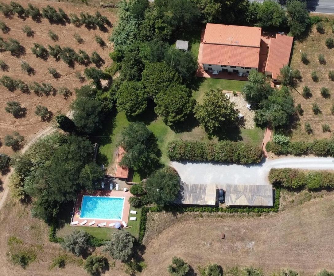 Вілла Azienda Agrituristica Allumiere Кампілья-Мариттіма Екстер'єр фото